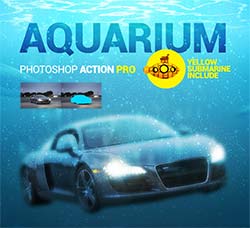 极品PS动作－深海狂鲨：Aquarium PS Action